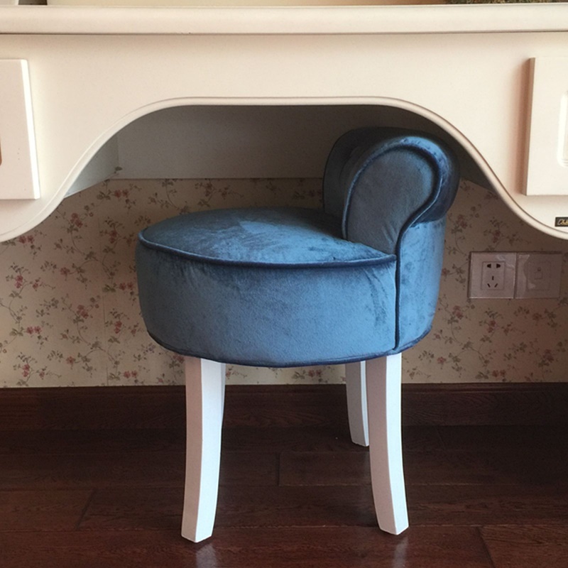 欧式梳妆凳现代简约化妆凳子靠背梳妆台凳网红卧室实木椅子美甲凳|ruв категории жилой мебели, места категории, стул, шкаф стул - от Buy2taobao.com для оказания профессиональной услуги покупки агента Taobao