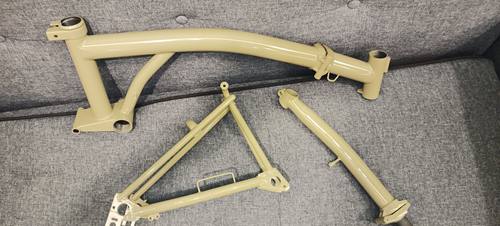 新款沙丘棕色国布折叠车架C/Plite可选车架4件套