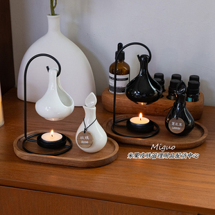 香薰炉酒店美容院桌面香薰扩香器香薰灯创意摆件室内助眠闻香工具