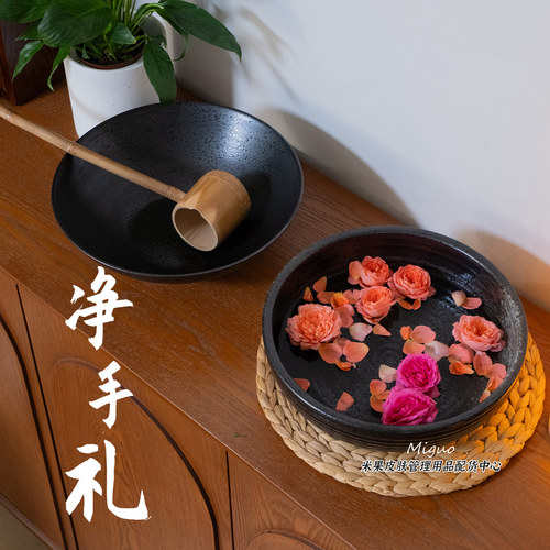 泰式美容床观景盆spa水疗装饰