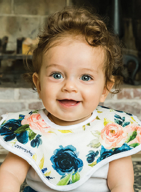 [清]Tiny Twinkle宝宝吃饭围兜婴儿辅食喂饭神器纯棉儿童围嘴