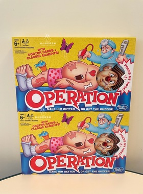 美国hasbro孩之宝医生手术工作台玩具儿童手指精细动作桌游戏5岁+