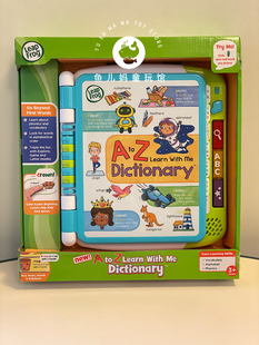 现货美国LeapFrog跳蛙A to Z英语字母词典小字典儿童单词早教玩具