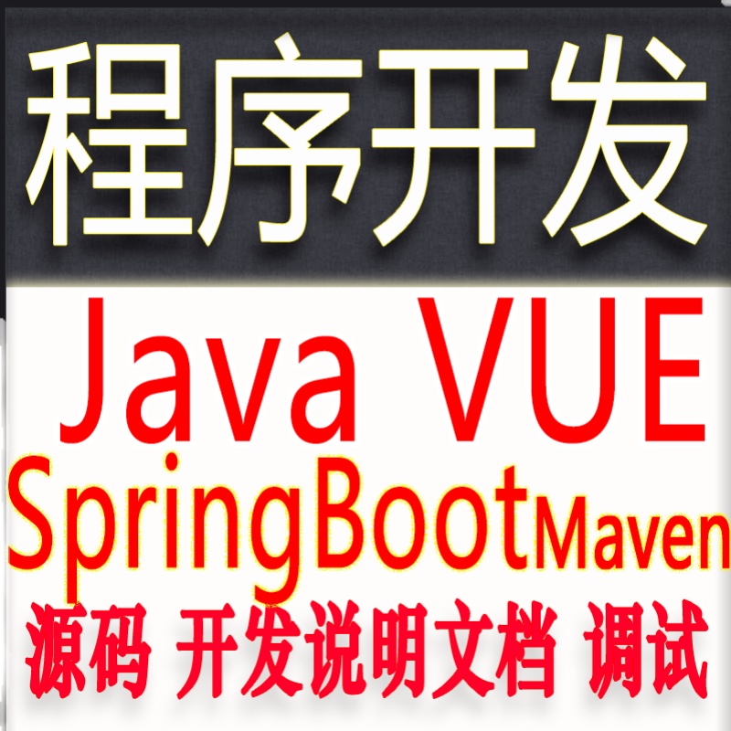 java代做代编程序开发管理系统vue代码代编软件源码