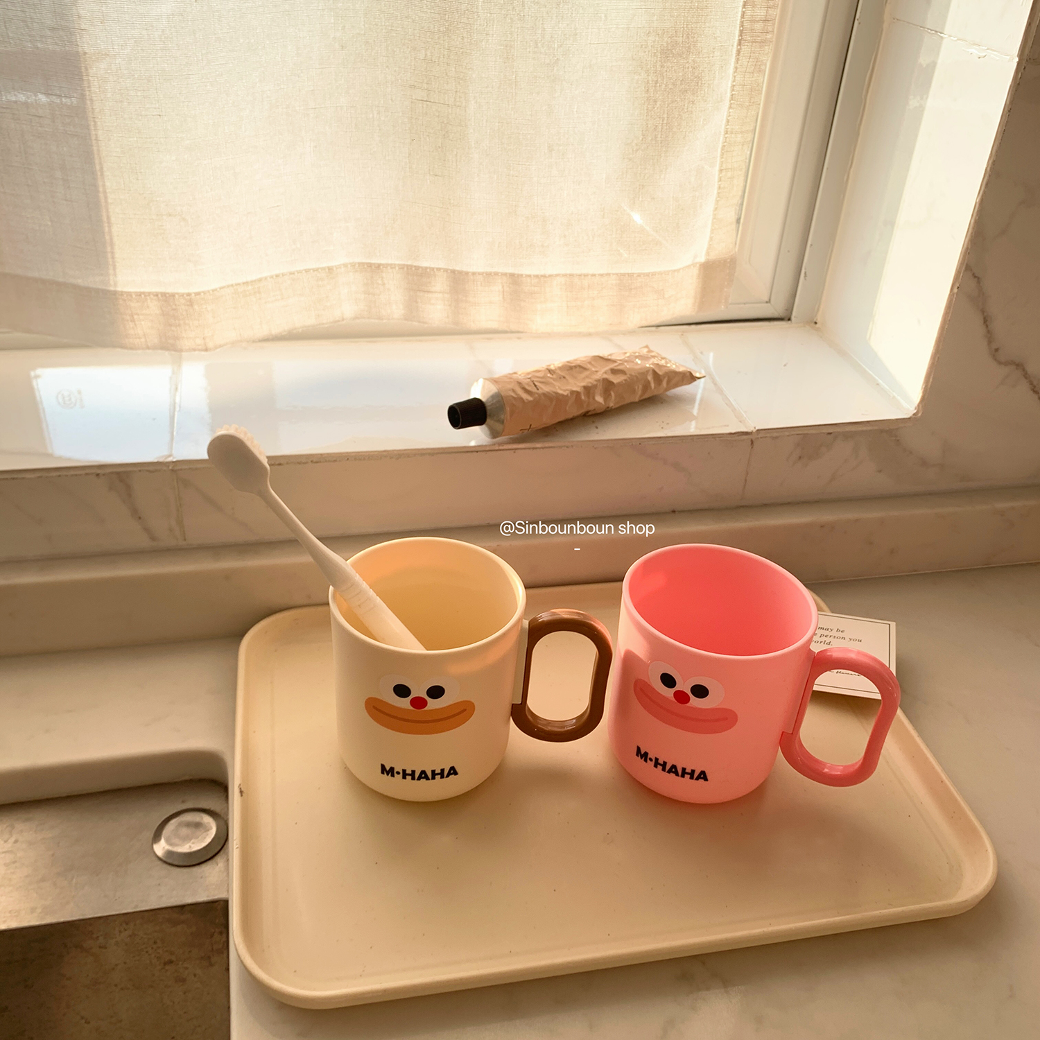 可爱高颜值卡通洗漱杯