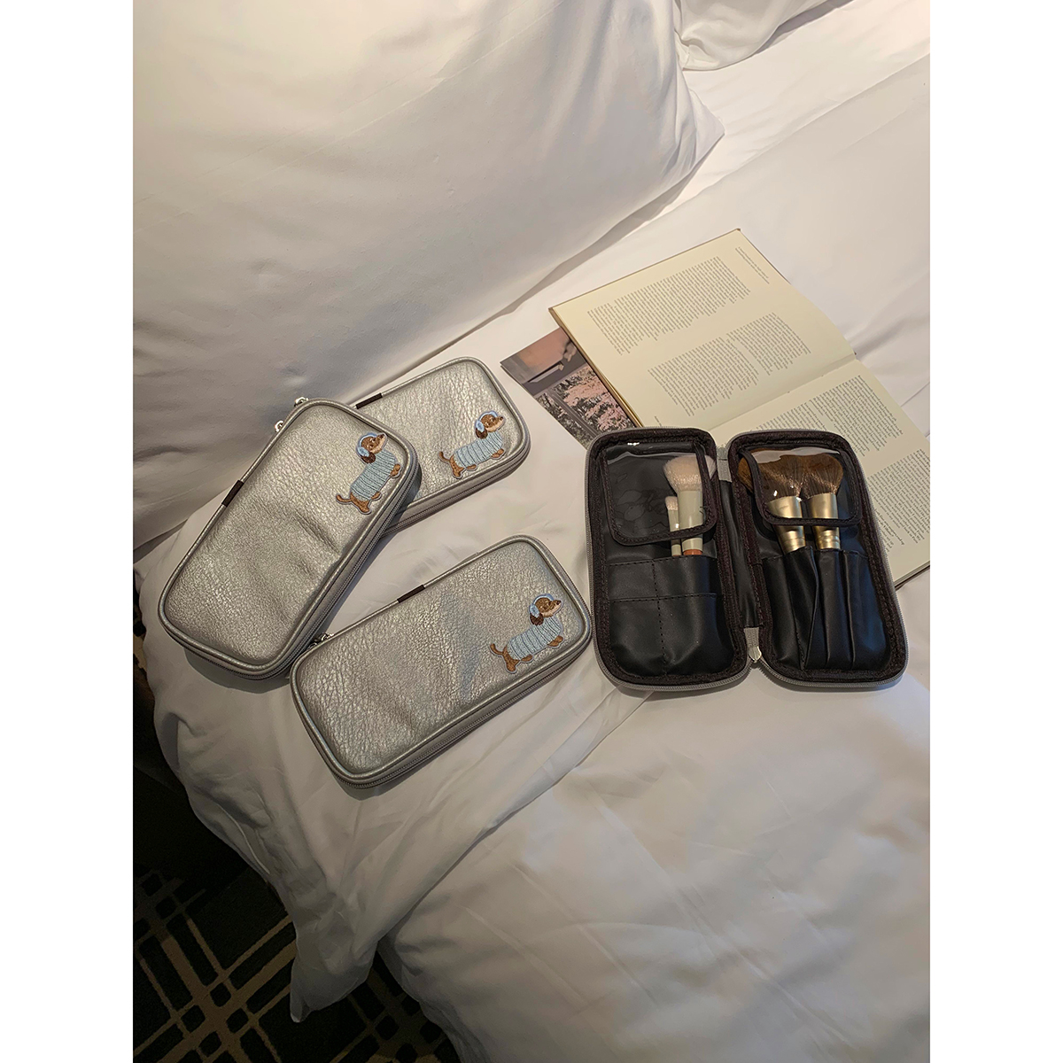 防尘收纳袋旅行便携化妆刷收纳包