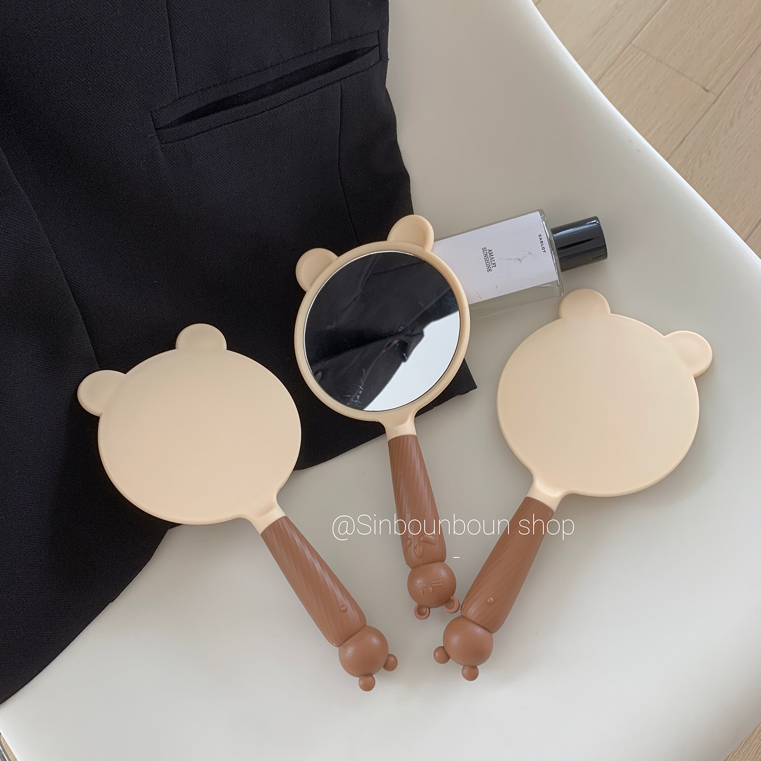 便携小镜子可爱随身手持化妆镜