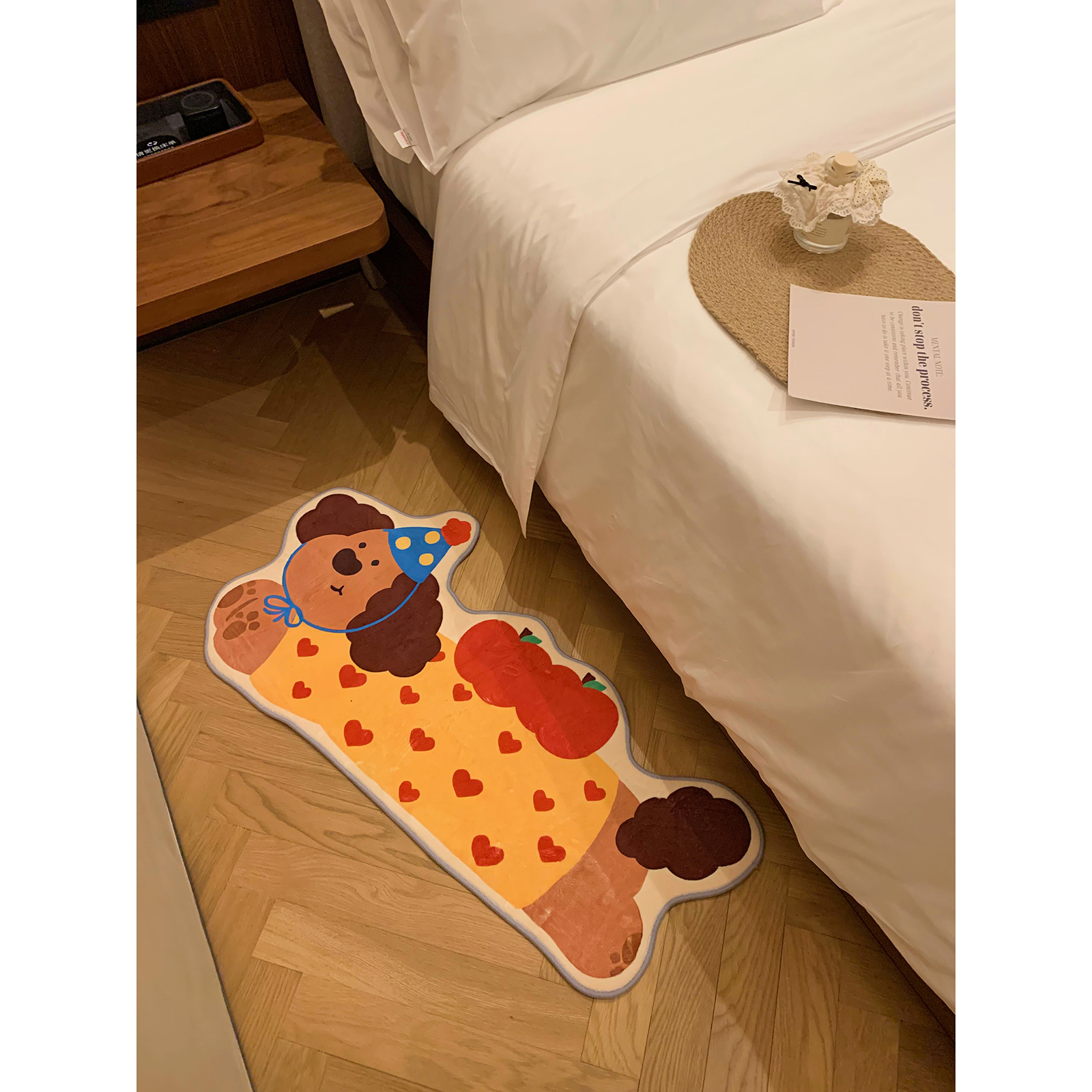 浴室地垫卡通可爱入口门踩脚垫