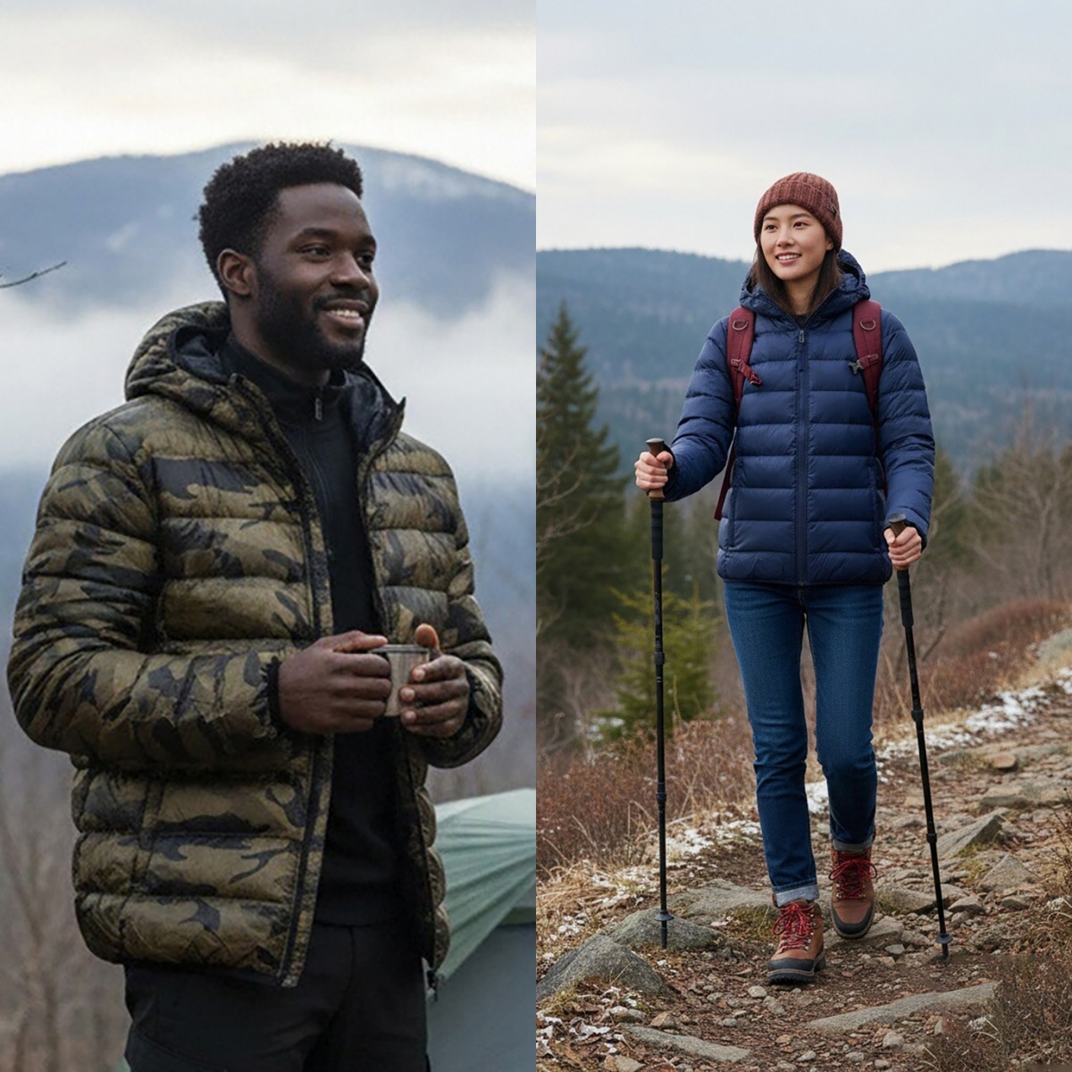 排骨羽绒服轻薄冲锋衣内胆外套