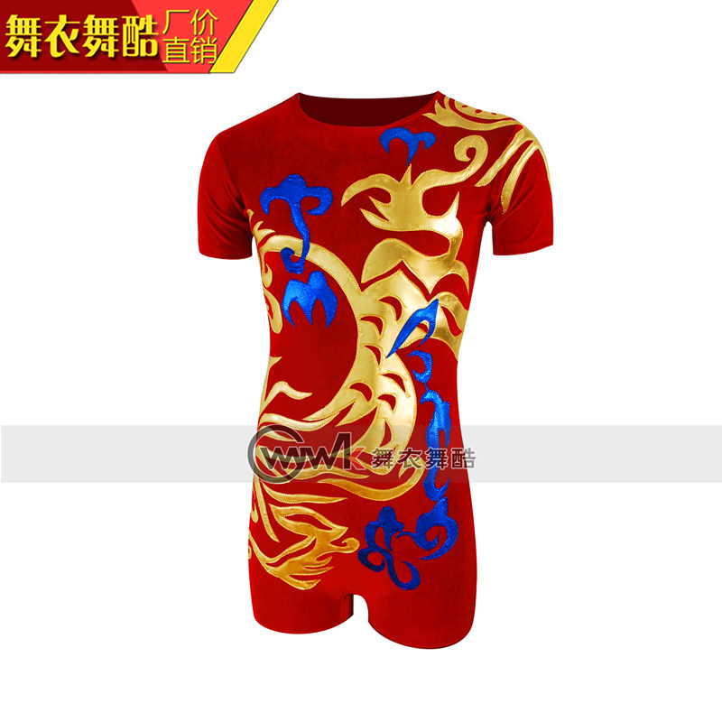 专业定制/体操竞技健美操服装/艺考比赛服/男女比赛演出服JJ00054