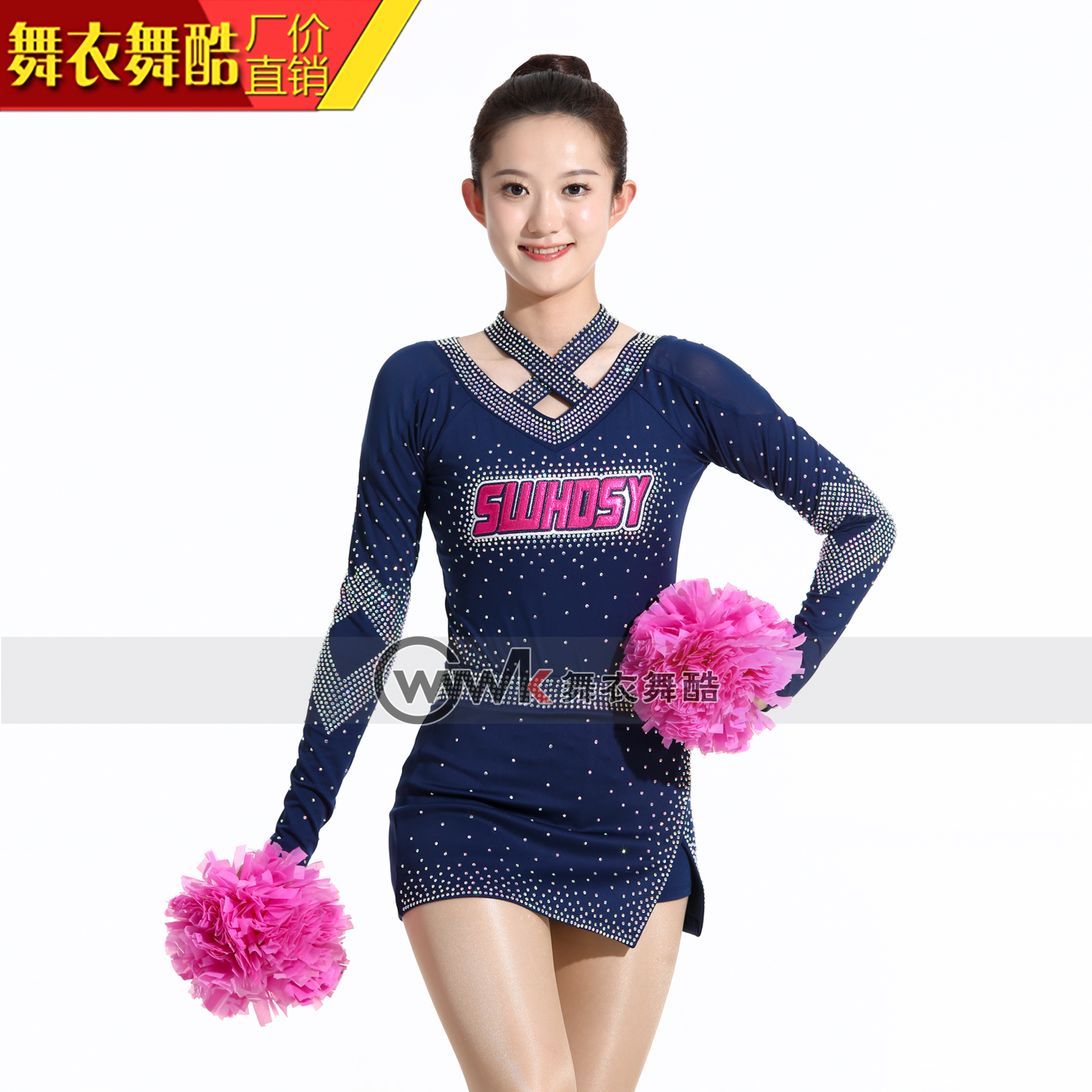 舞衣舞酷啦啦操服装竞技健美