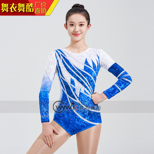 舞衣舞酷竞技技巧体操服健美操服