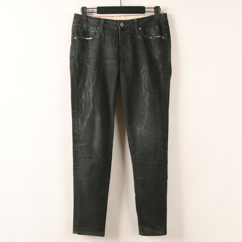 品牌折扣特价正品牛仔裤女春秋季薄款修身流行时尚紧身女长裤