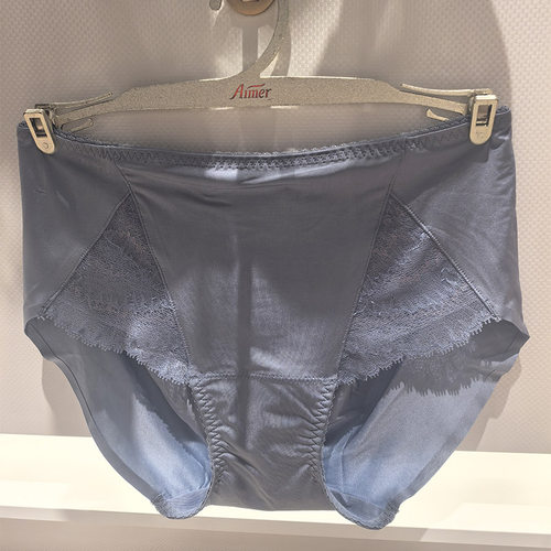 爱慕25春夏女蕾丝中腰平角裤AM23A701配AM13A701/13A702/17A701