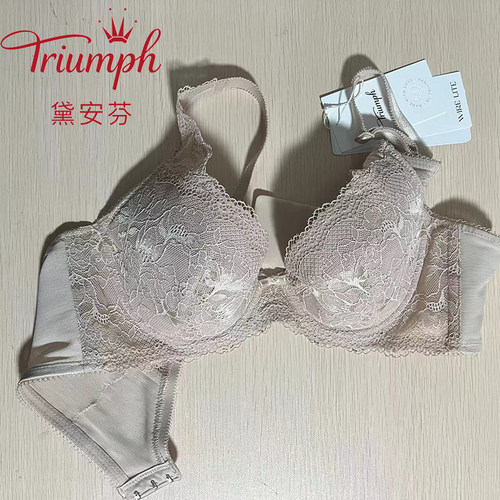侧收加宽文胸黛安芬有钢圈透气