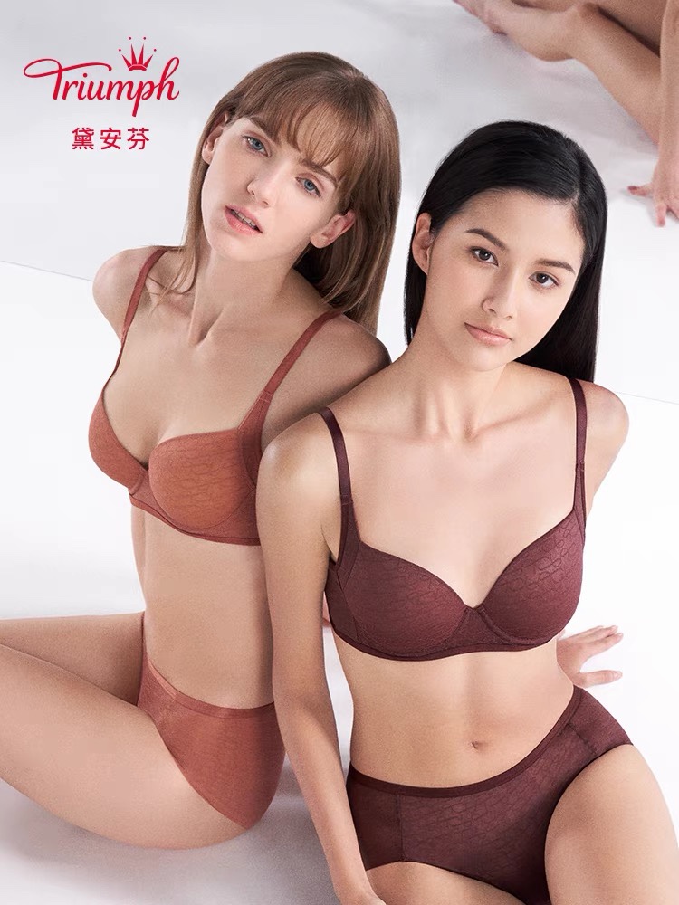 黛安芬文胸软钢圈薄款