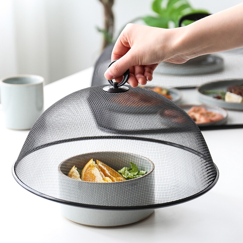 川岛屋盖菜罩夏季新款家用防苍蝇餐桌网罩子剩菜食物罩饭菜遮尘罩