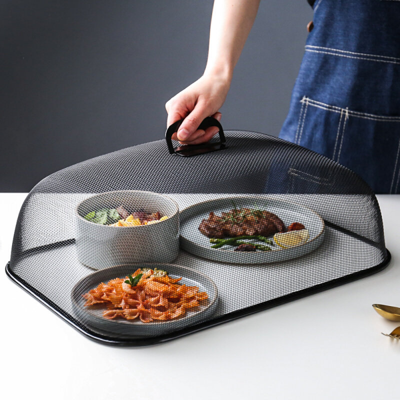 川岛屋盖菜罩夏季新款家用防苍蝇餐桌网罩子剩菜食物罩饭菜遮尘罩