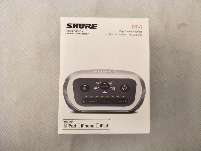 香港一手货源 shure/舒尔 mvi usb声卡