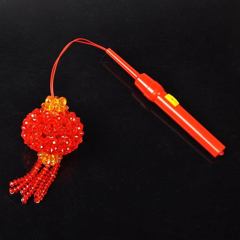 手工串珠手提灯笼材料包diy成人制作发光灯笼饰品挂件儿童元宵节