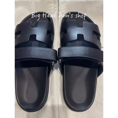 夏季男女软底防滑黑色老舅拖鞋