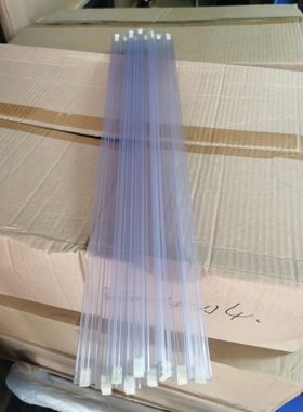 ic电子元器件芯片透明管 pvc塑料防静电SMD8空管 直插8脚切贴片脚