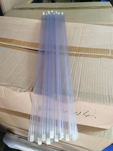 ic电子元器件芯片透明管 pvc塑料防静电SMD8空管 直插8脚切贴片脚