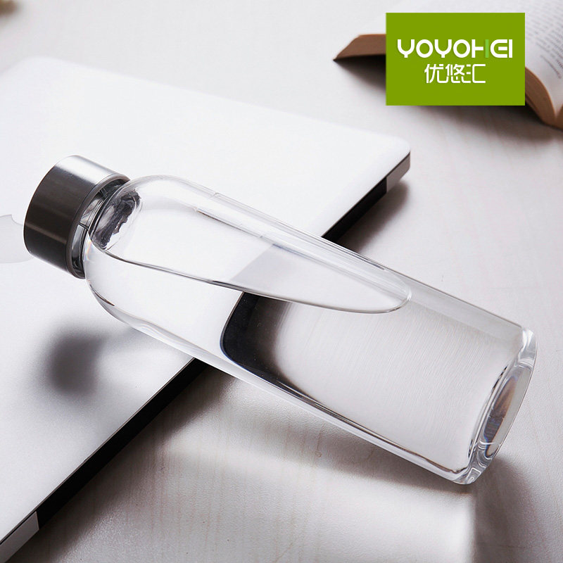 玻璃杯水杯带盖透明耐热暖手水瓶便携男女学生成人奶瓶杯随手杯子,餐饮具,玻璃杯,淘宝优惠券,粉丝福利购,淘宝优惠卷