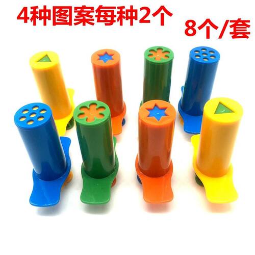 橡皮泥彩泥模具面条针筒挤压模型
