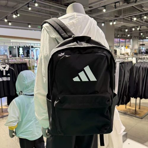 阿迪达斯大容量旅行电脑双肩包
