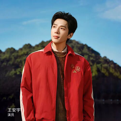 阿迪达斯王安宇款加绒拒水夹克