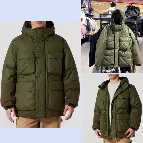 安德玛男700FP加厚连帽羽绒服