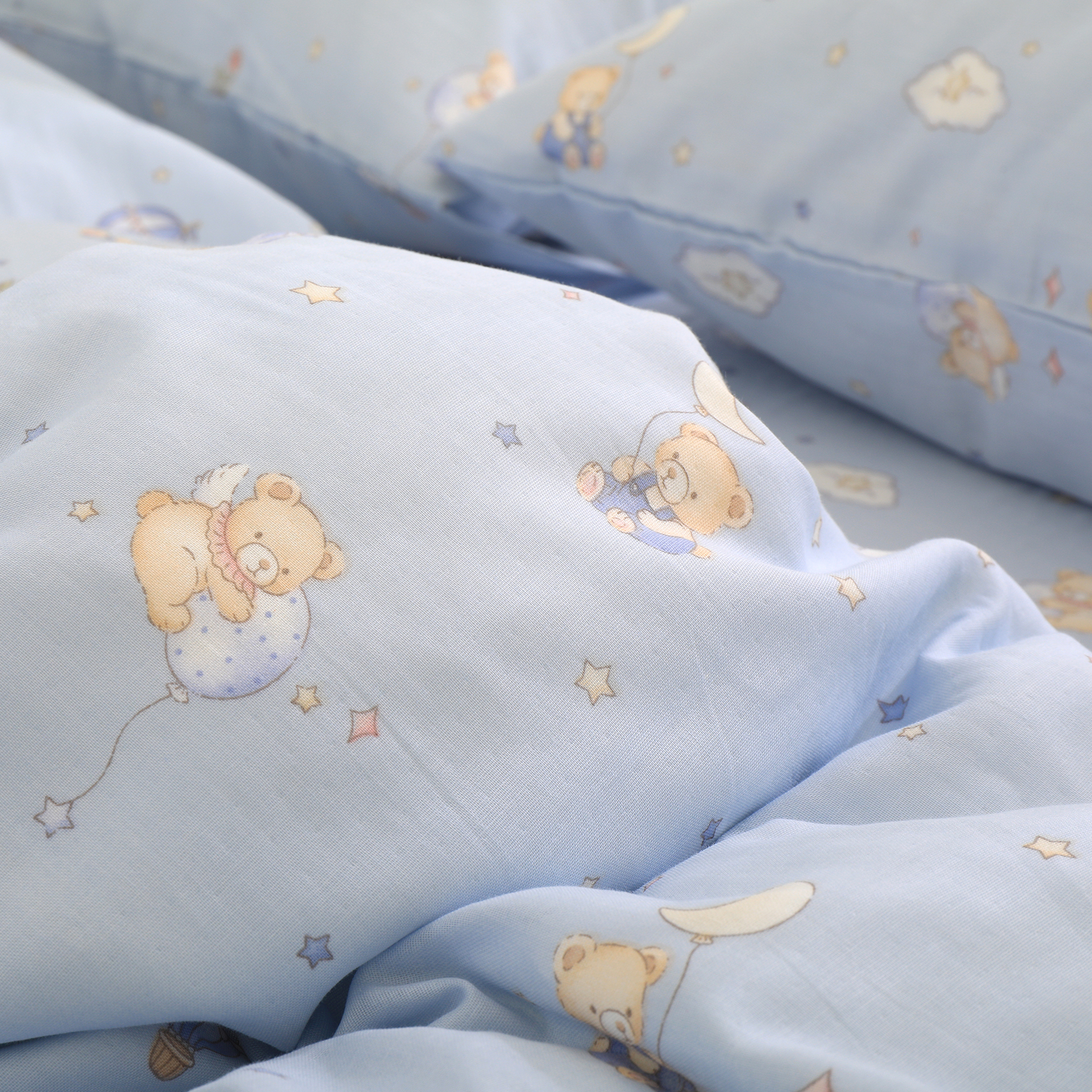 母婴级a类双层纱被套纯棉全棉