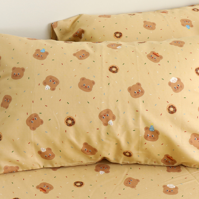 母婴级a类双层纱布枕套纯棉可爱