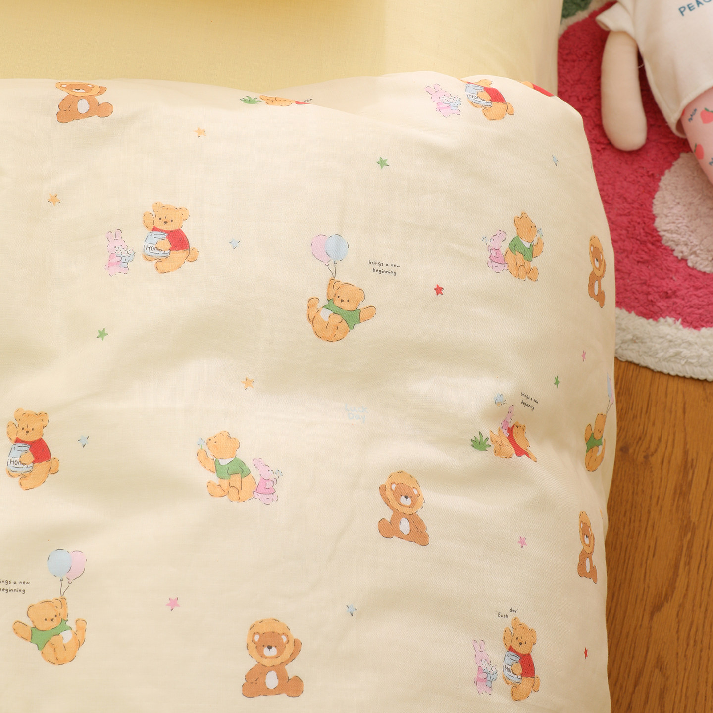 快乐小尼定做婴儿童幼儿园全棉a类双层纱被套150x200纯棉被罩单件,床上用品,被套,淘宝优惠券,粉丝福利购,淘宝优惠卷