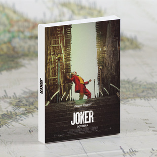 电影人物小丑JOKER装饰画小海报明信片背景纸墙贴拍摄素材贺卡片