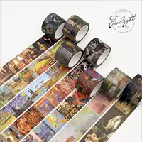 Ретро бумажная лента, фотоальбом, ноутбук, наклейка, планировщик