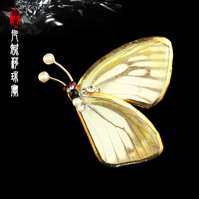 韩国进口童真优雅蝴蝶大衣胸针