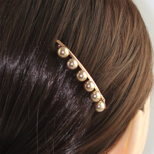 韩国luce正品优雅实用珍珠发夹
