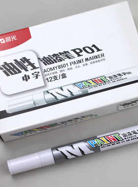 晨光油漆笔记号AOMY8501