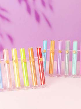 晨光香遇爆闪12色马克笔彩色香味荧光笔重点标记记号笔APMV09C0