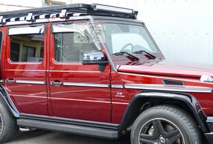 front G550 4x4 顶灯 泛光灯 行李架 大G runner 平方 G500 射灯