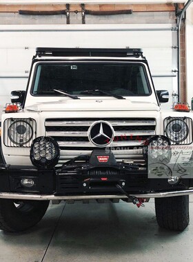 W463 G320 G350 G400 G500 G55 大G 改装 绞盘前杠 越野装备