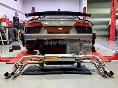 R8 V10 2016 改装 英国 quicksilver 阀门排气