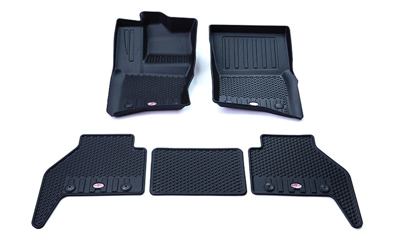 新款 卫士 90 卫士 110 Defender 橡胶 全气候 脚垫