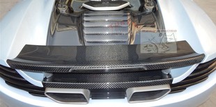 650S 改装 轻量化 MP4 尾翼 625C 干碳纤 定风翼 12C