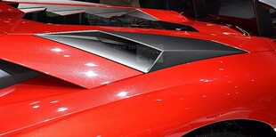 LP700 LP720 LP750 Lambo SVJ Aventador 改装 碳纤进气风口 大牛