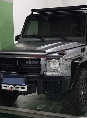 W463 G350 G400 G500 G550 G63 改装 竞技版前杠 越野绞盘杠