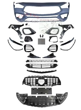 W118 CLA200 CLA250 CLA260 CLA35 改装 CLA45 包围 前杠 中网