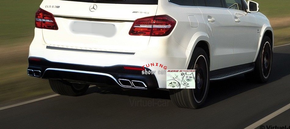 X166 GLS400 GLS500 GLS550 GLS63 后唇 下巴 四出尾喉